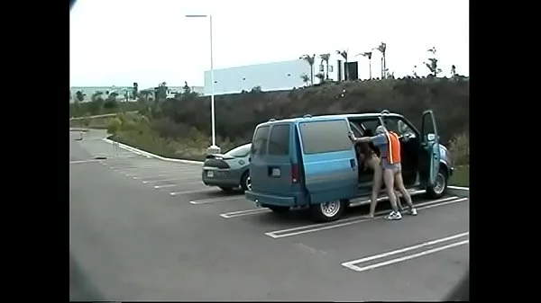 Dissolute old buffer Dave Cummings explains dumb brunette bungler driver Aurora how to park a car in appropriate place