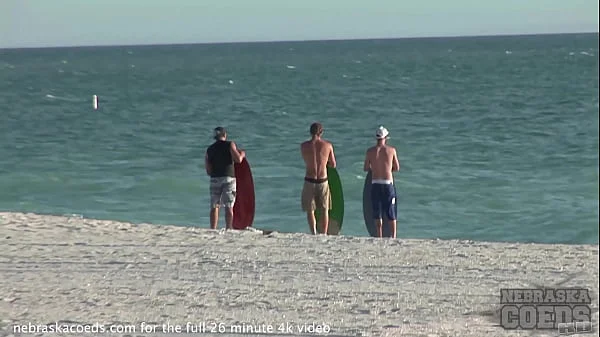 pretty florida teen with tiny tits loves to pose naked outdoors, especially at the beach