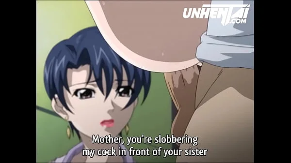 STEPMOM and STEPSON CAUGHT FUCKING by STEPMOM's stepSISTER — Uncensored Hentai   Subtitles