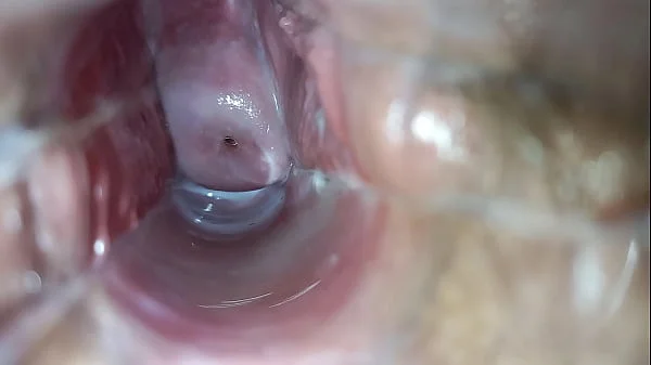 Pulsating orgasm inside pussy