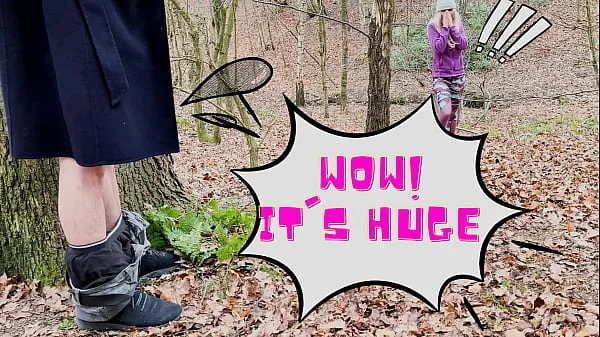 LUCKY Exhibitionist: Got free blowjob from a stranger hiking in the woods