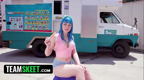 Gorgeous Jewelz Blu Does A Sex Interview And Fucks Cock For Ice Cream On A Hot Day - TeamSkeet AllStars