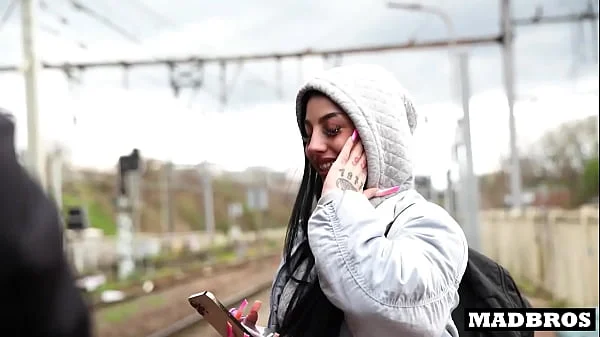 I fuck my chilean friend's good ass in a public train and at her place after seeing each other again