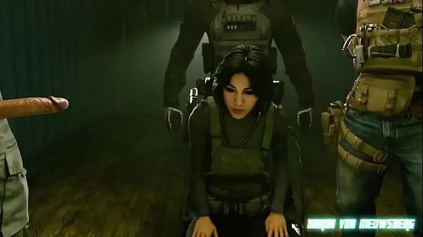 Call of Duty MW2 - Valeria gets interrogated