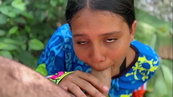 ENCUENTRO A CAMPESINA NOBLE Y LA PONGO A MAMAR A CAMBIO DE UN TELEFONO