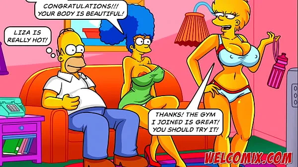 The best tits and butts in adult cartoons! Simptoons, Simpsons hentai!