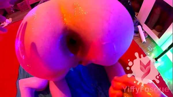 Yiffyfosque Lesbian Anal Fisting and Huge ExoticErotics Giraffe Dildo