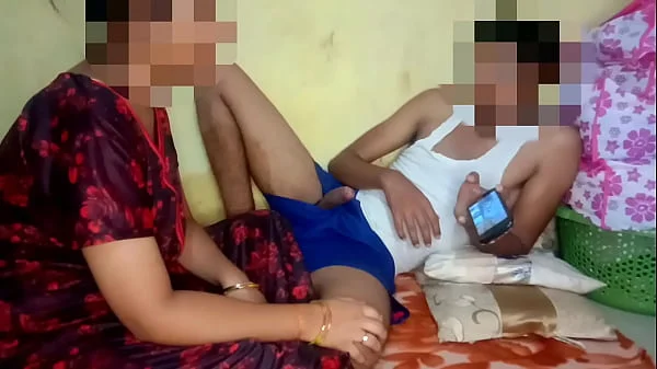 Indian stepbrother watching porn caught and fucked with Hindi clear audio