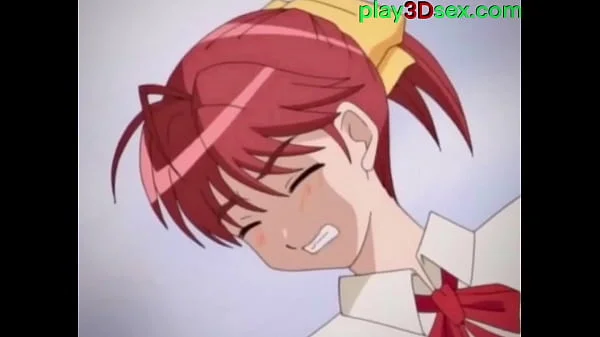 Cum on face of sweet girl after fucking (Anime for adults)