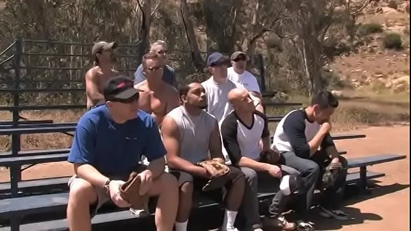 A baseball team full of sluts uses their bodies to distract the opponent