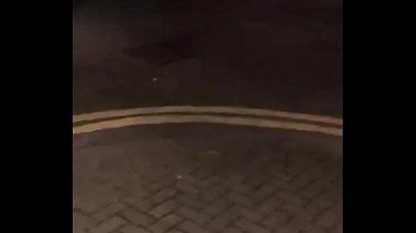 CAUGHT Sucking Dick in the Middle of the Street at Night - Marina Maya