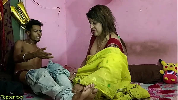 Girlfriend allow her BF for Fucking with Hot Houseowner!! Indian Hot Sex