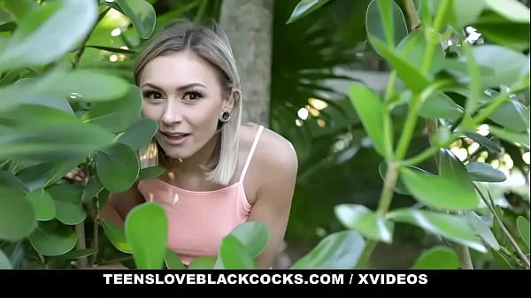 Teeny Tiny Blonde Chloe Temple Takes Huge Black Cock