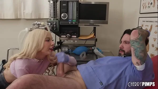 Doctor Gets Caught Finger Fucking His Petite Hot Blonde Patient. Busted! A New Series From Cherrypimps!