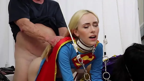 Candy White / Viva Athena “Supergirl Solo 1-3” Bondage Doggystyle Cowgirl Blowjobs Deepthroat Oral Sex Facial Cumshot