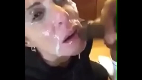 Milf gets facial by bbc