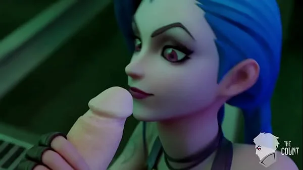 Jinx Draining a Big Cock - League of Legends