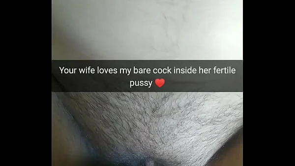 Cheating wife get breed and knocked up by her lover who regular fuck her without condom! - Cuckold captions - Milky Mari