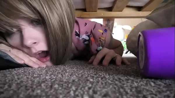 british stuck under bed