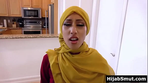 Muslim girl in hijab cheats on husband with personal trainer