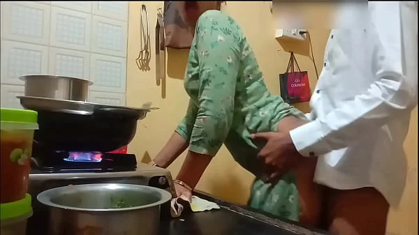 Indian sexy wife got fucked while cooking