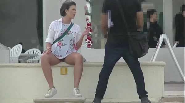 Helena Price,  My Cock Quest #1 (Part 1 and 2) - UPSKIRT FLASHING IN PUBLIC!