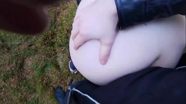 Outdoor sex with cute chubby girl Maja!