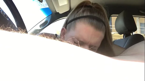 Blonde streetwalker gets picked up to suck dick in a car - purchase unreleased videos thru my snap chat - davidallenvids2