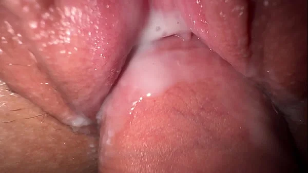 I fucked my horny stepsister, tight creamy pussy and close up cumshot