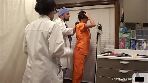 Private Prison Caught Using Inmates For Medical Testing & Experiments - Hidden Video! Watch As Inmate Is Used & Humiliated By Team Of Doctors - Donna Leigh - Orgasm Research Inc Prison Edition Part 1 of 19 Reup