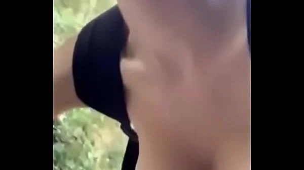 Forestbunni Nude Hiking, with great bouncing tits.