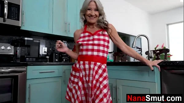 Horny stepgrandma wants to fuck stepgrandson