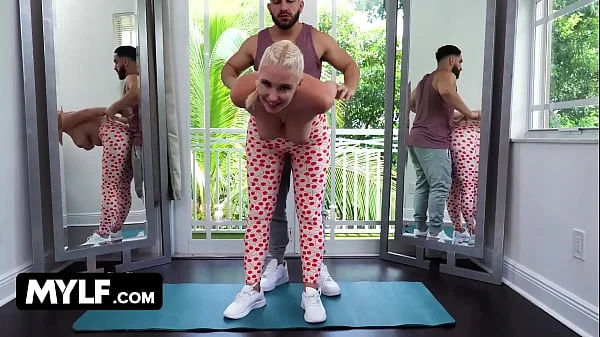 Mylf - Stunning Milf With Big Tits Kate Dee Gets Her Pink Pussy Licked And Fucked After Yoga Workout